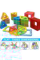 مجموعة مكعبات مغناطيسية 76 قطعة – متعة التعلم و ال...