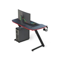 مكتب كمبيوتر بشكل حرف Z، مكتب للدراسة بنمط عصري ،...