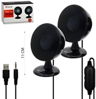 سماعات كمبيوتر مزدوجة بصوت واضح و تصميم مكتبي انيق