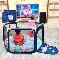 ساحة لعب متنقلة للأطفال و مركز نشاط واسع مزود بأرض...