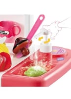 مطبخ لعب كبير للاطفال مع اكسسوارات كاملة و مؤثرات...