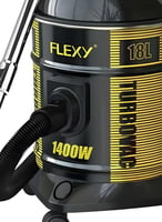 مكنسة كهربائية قوية 1400 واط بسعة 18 لتر للاستخدام...