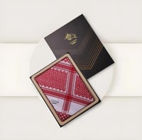 شماغ جوديفيا GODIVA احمر غامق 2025