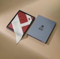 شماغ دي اكس DX احمر بيج رجالي