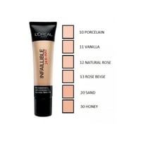 كريم أساس مطفي انفاليبل مات يدوم 24 ساعة من لوريال...