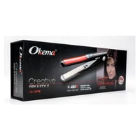 مكواه تمليس الشعر سيراميك الاحترافية من اوكيما – O...