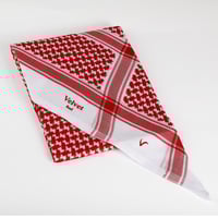 شماغ فلفيت ريد كلاسك 24 أحمر دم الغزال