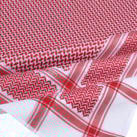 شماغ بروجيه رجالي أحمر فيفر