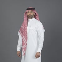 شماغ البسام كلاسيك اللون الخاص وطني