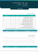 سجل القياس والتشخيص - تربية خاصة