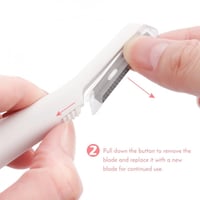 شفرات ازالة الشعر والجلد الميت