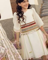 فستان بناتي بشك ع الخصر