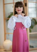 مريول ابتدائي لون وردي فخم