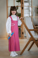 مريول ابتدائي لون وردي فخم