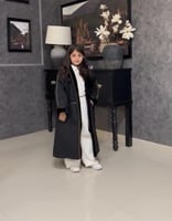 فروه شتويه للأطفال رمادي