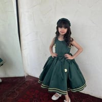 فستان اخضر لليوم الوطني