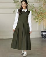 مريول متوسط لون زيتي