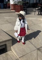 جاكيت اطفال مع فرو ناعمل