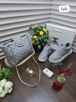 طقم شنطه ماركة شانيل كامل نفس الصوره