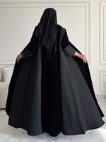 عبايه شتويه انيقه