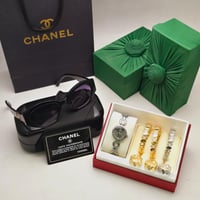 طقم ساعة مع الأساور و الخواتم