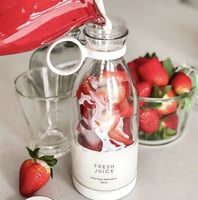 قارورة الخلاط الذكي المحمولة - اخلط ، اشرب، نظف -...