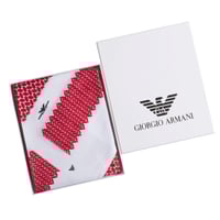 شماغ جورج ارماني شبابي احمر غامق