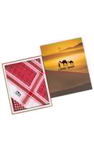 شماغ لاندشيب LANDSHIP أحمر غامق أصدار 2024