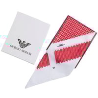 شماغ جورج ارماني شبابي احمر غامق