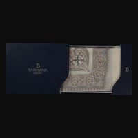 شال باشمينا ملكي خاص صوف كشميري 100% بتصميم السيفي...