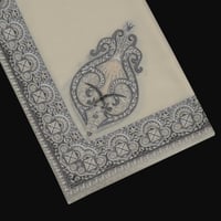 شال باشمينا ملكي خاص صوف كشميري 100% بتصميم السيفي...