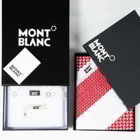 بكج شماغ مونت بلانك شبابي + قماش مونت بلانك ابيض ا...