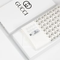 شماغ قوتشي كلاسيك +قماش قوتشي لون كريمي اصدار 2024