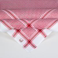 شماغ دنهل كلاسيك احمر لون فاتح صناعة سويسري