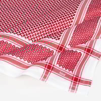 شماغ ريبال Rebal احمر كلاسيك انجليزي 2025