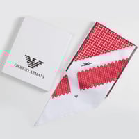 شماغ جورج ارمني شبابي احمر غامق اصدار خاص