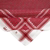 شماغ ديلكات احمر غامق انجليزي الاصدار الاخير 2024