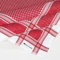 شماغ فيلا روز أحمر شبابي انجليزي 2025