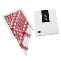 شماغ لندن LONDON أحمر كلاسيك انجليزي اصدار 2025