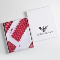 شماغ جورج ارمني شبابي احمر غامق اصدار خاص