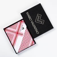 عرض حصري شماغ ماريو فالنتينو احمر + شماغ ماريو فال...