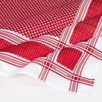 شماغ جينسينس شبابي أحمر غامق انجليزي 2025