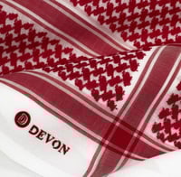 شماغ ديفون أحمر غامق دم الغزال انجليزي اصدار 2023