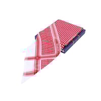 شماغ فابياتو احمر غامق انجليزي موديل 2023