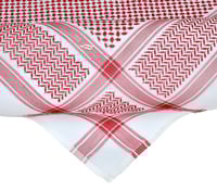 شماغ رسم احمر رسمي فاتح RSM صناعة انجليزية