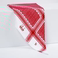 شماغ ديلكات احمر غامق دم الغزال أصدار 2024