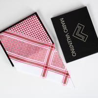 شماغ ماريو فالنتينو سلفر MARIO VALENTINO