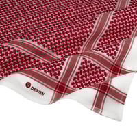 شماغ ديفون أحمر غامق دم الغزال انجليزي اصدار 2023