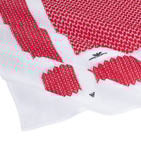 شماغ جورج ارماني شبابي احمر غامق