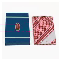 شماغ بوقاتي احمر كلاسيك صناعة أيطالية اصلية